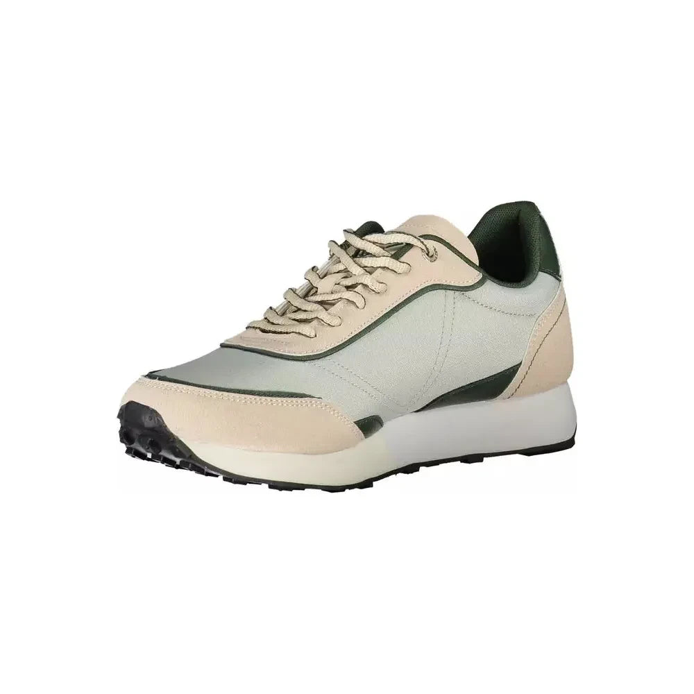 Carrera Beige ECO Leather Sneakers with Contrasting Details Carrera