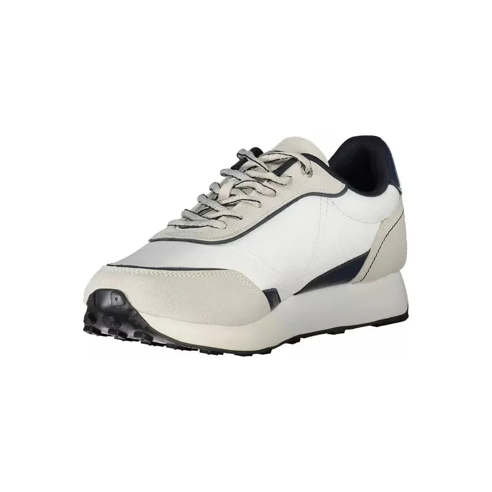 Carrera Sleek White Sneakers with Contrast Accents Carrera