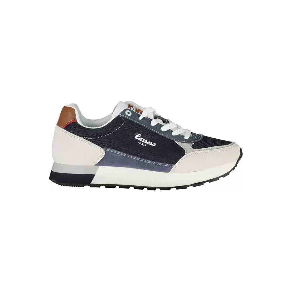 Carrera Dynamic Blue Lace-Up Sports Sneakers Carrera