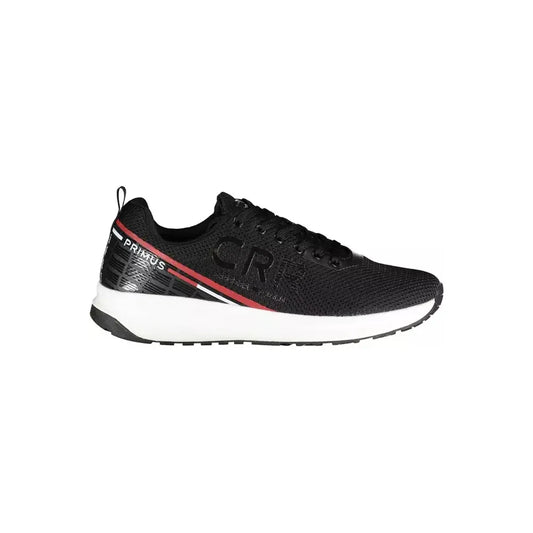 Carrera Sleek Black Sports Sneakers with Striking Contrasts Carrera