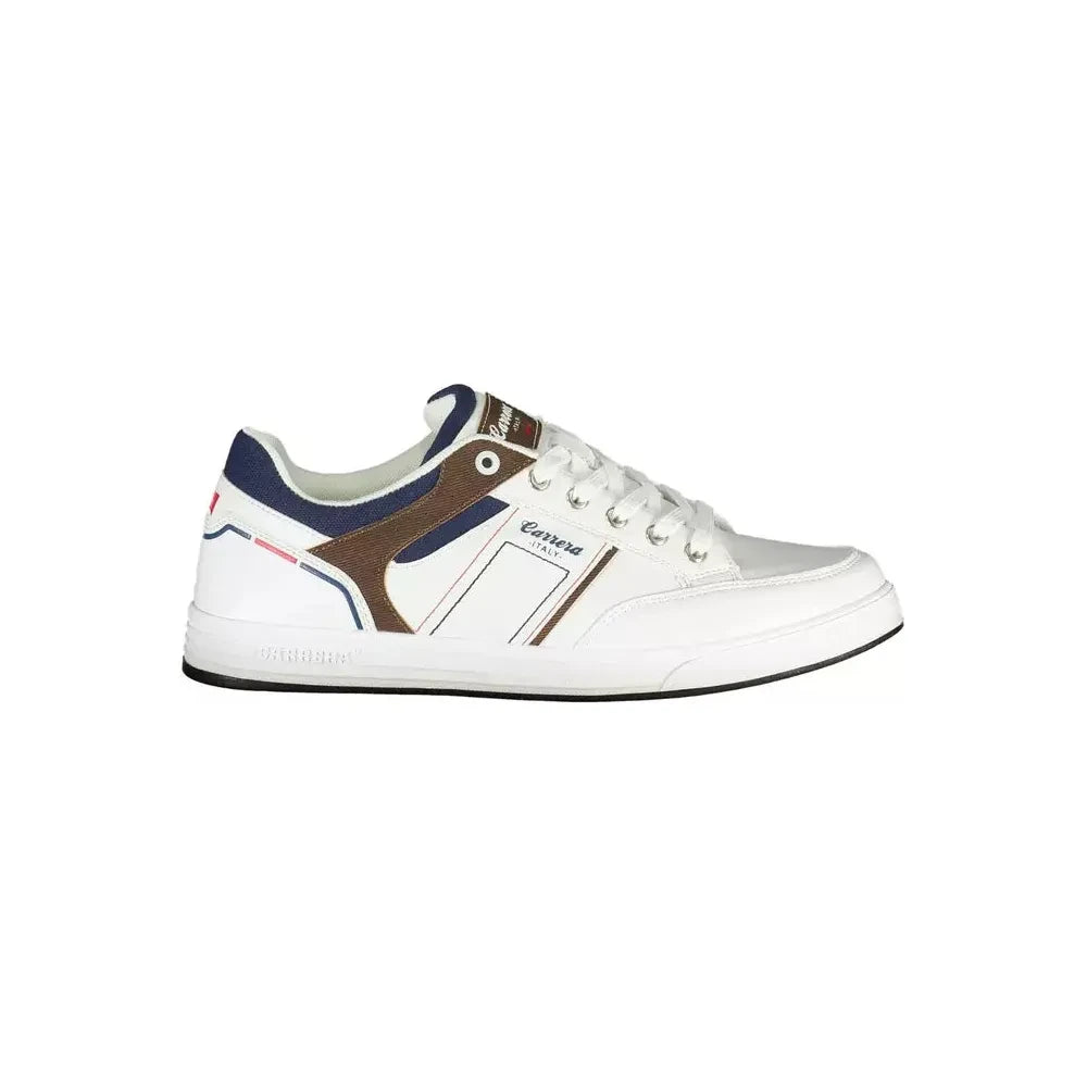 Carrera Sleek White Sneakers with Contrasting Accents Carrera