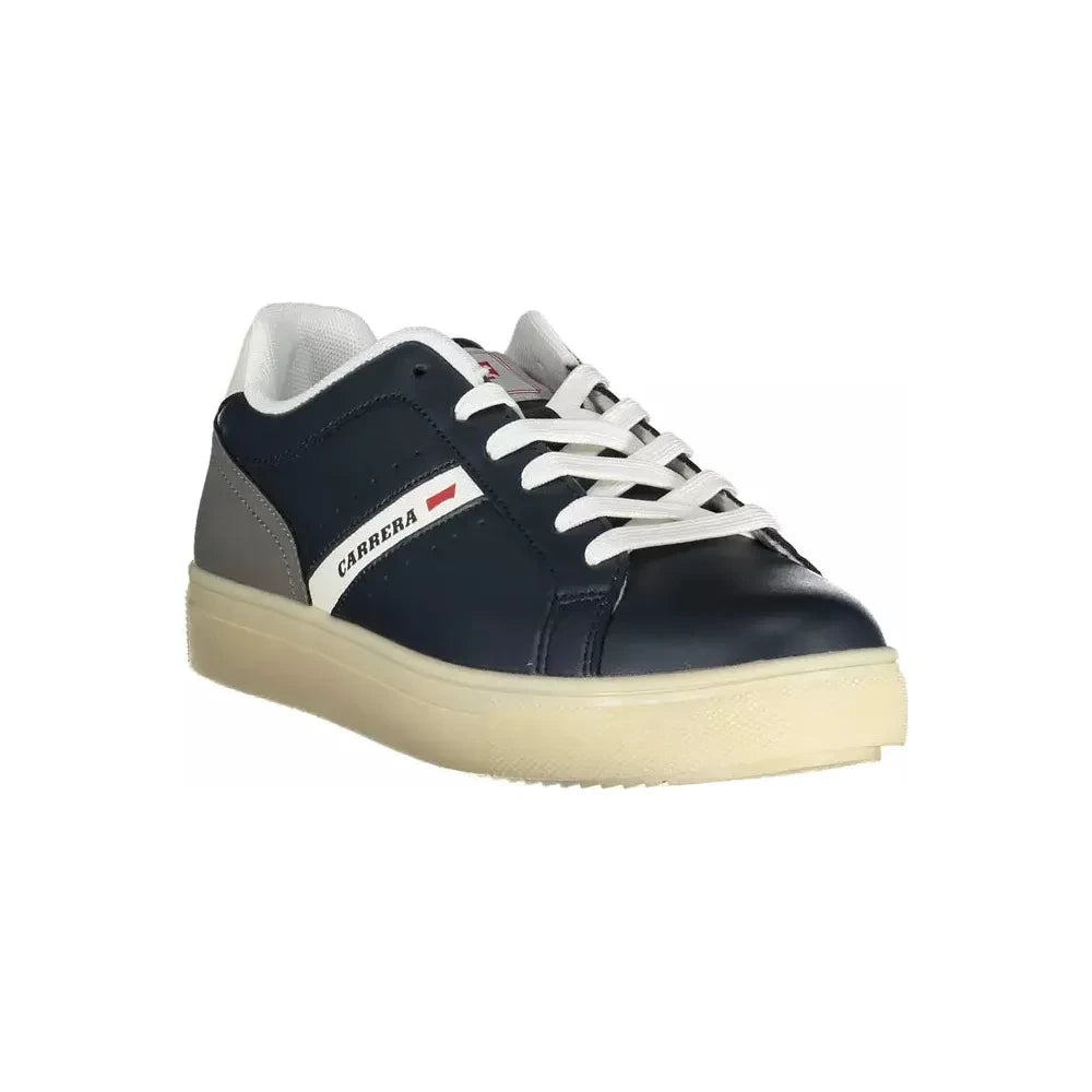 Blue Carrera Sports Sneakers with Contrasting Accents Carrera