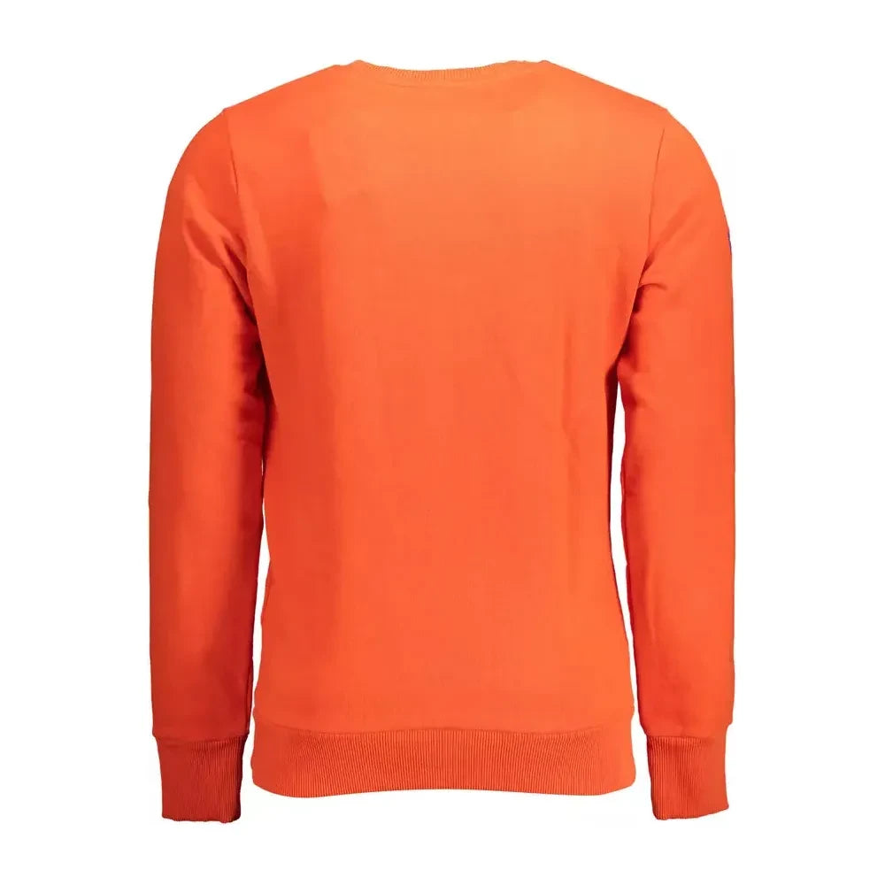 Superdry Vibrant Orange Embroidered Sweatshirt Superdry