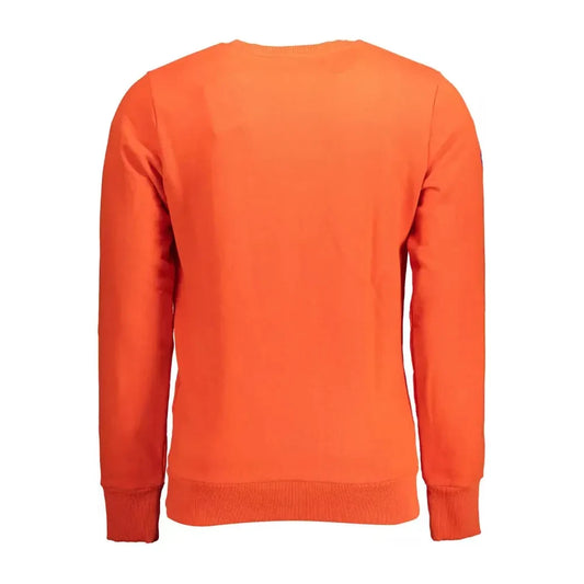 Superdry Vibrant Orange Embroidered Sweatshirt Superdry