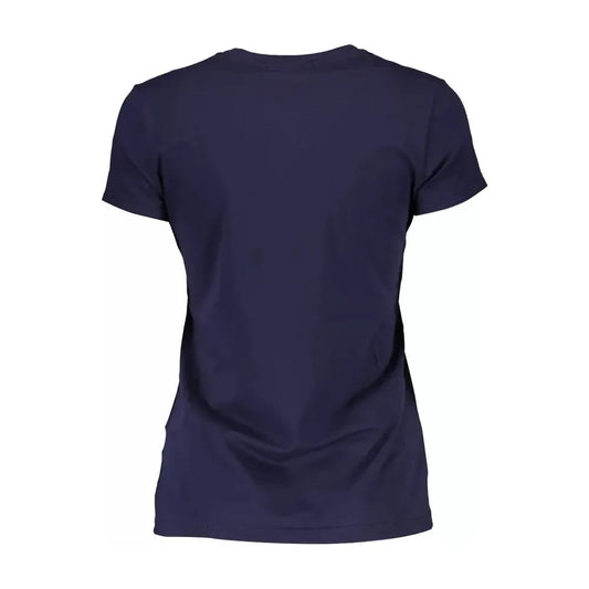 Scervino Street Blue Cotton Women T-Shirt Scervino Street