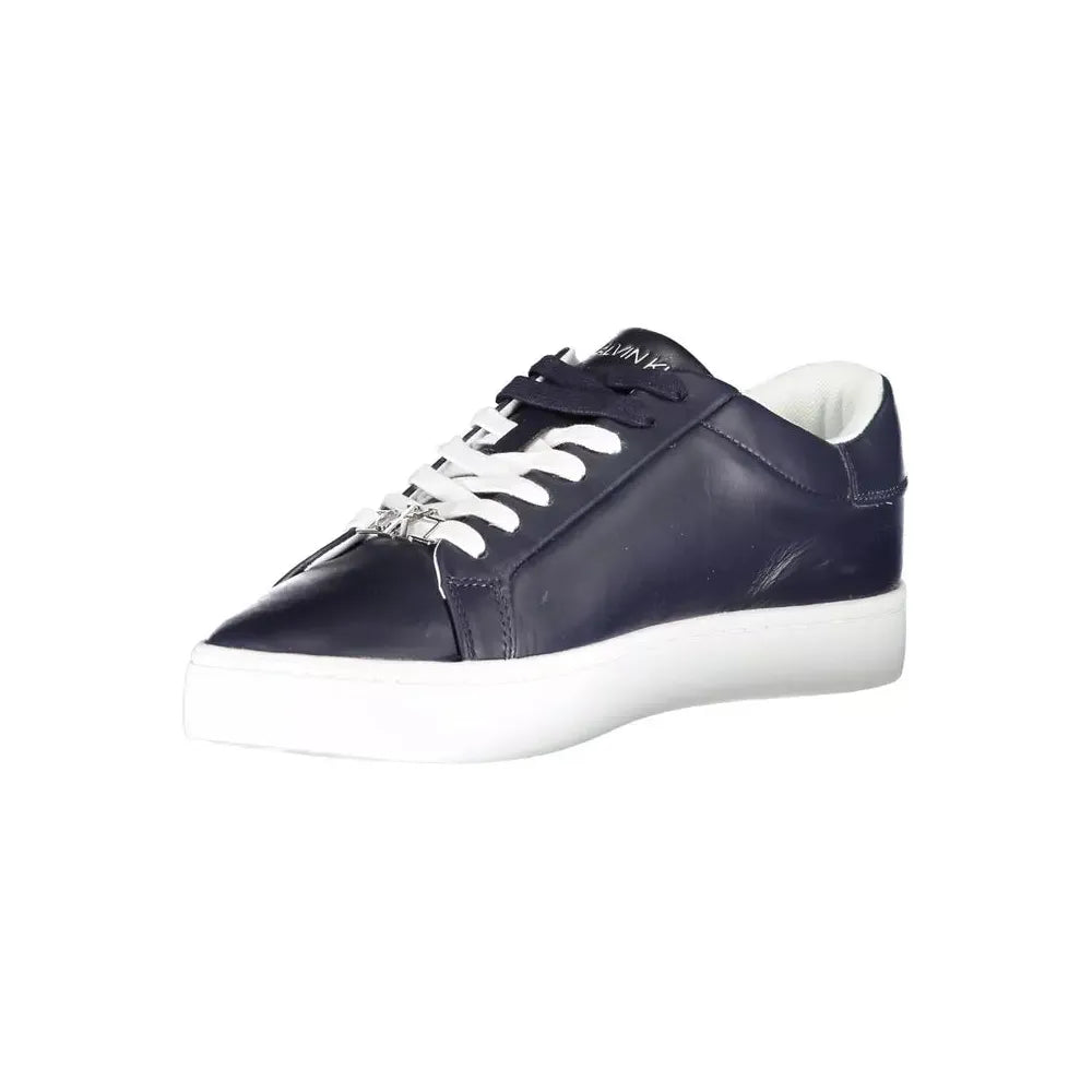 Calvin Klein Chic Blue Sneakers with Contrasting Details Calvin Klein