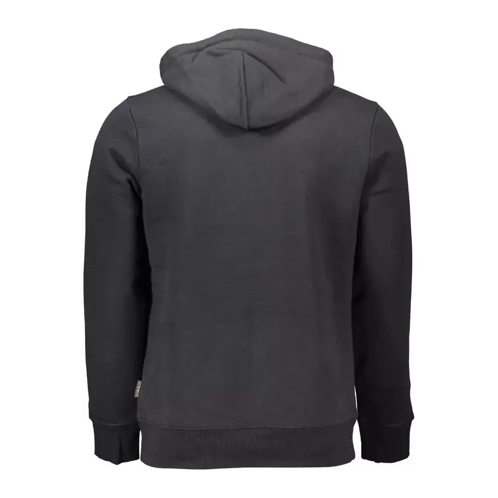 Napapijri Sleek Organic Cotton Hooded Sweatshirt Napapijri