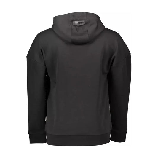 Plein Sport Sleek Hooded Sweatshirt with Signature Details Plein Sport