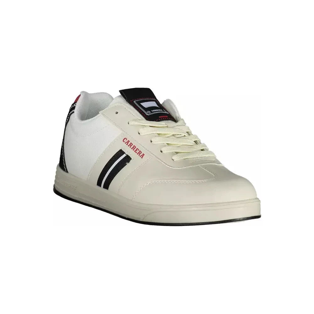 Carrera Sleek White Sneakers with Bold Accents Carrera