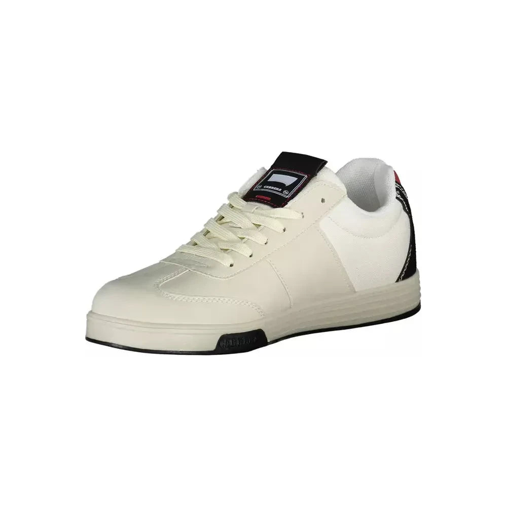 Carrera Sleek White Sneakers with Bold Accents Carrera