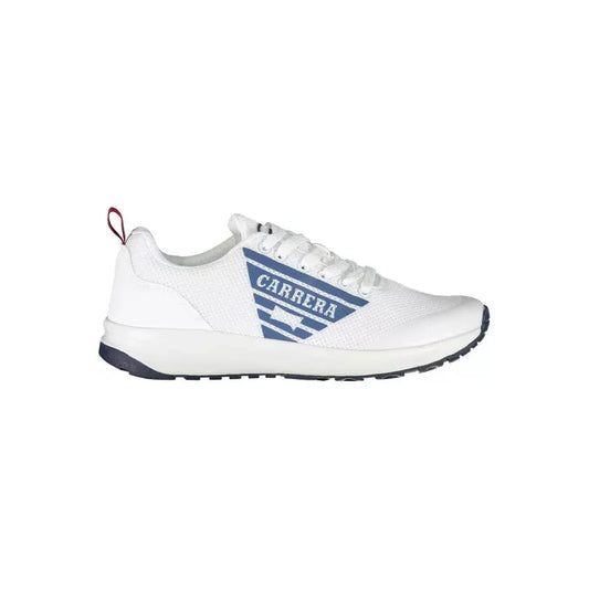 Carrera Chic White Sneakers with Iconic Contrast Details Carrera