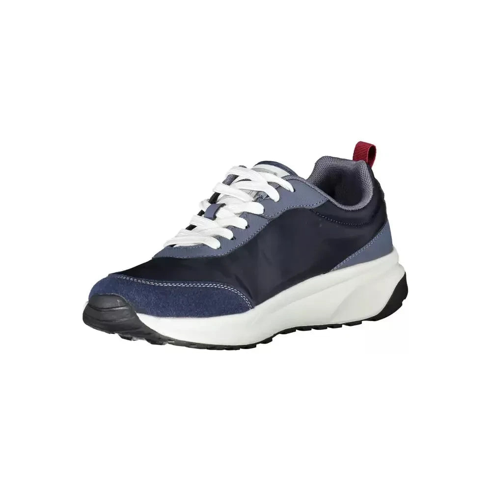 Carrera Sleek Blue Sneakers with Eco-Leather Accents Carrera