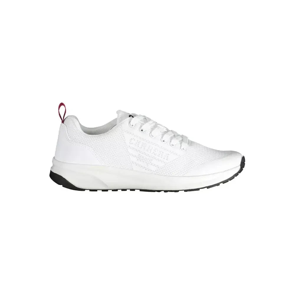 Carrera Sleek White Sports Sneakers with Contrast Accents Carrera