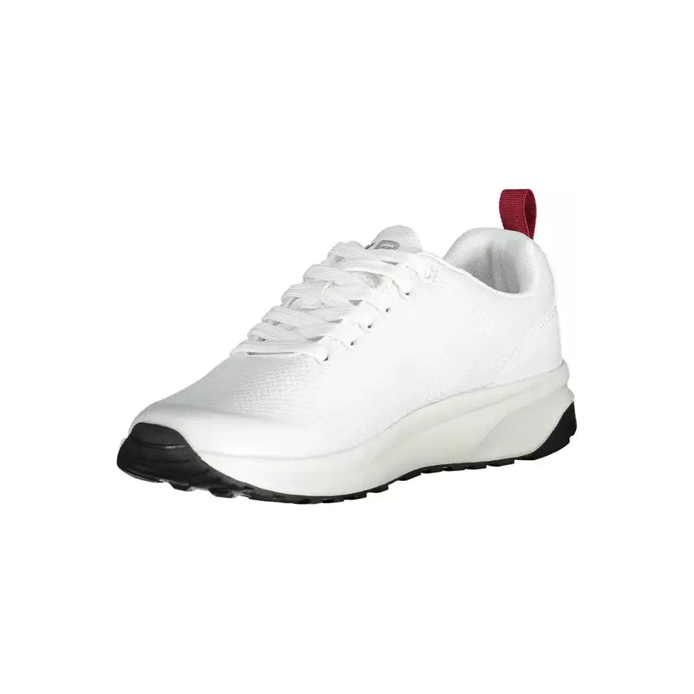 Carrera Sleek White Sports Sneakers with Contrast Accents Carrera