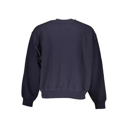 Tommy Hilfiger Eco-Conscious Blue Crew-Neck Sweatshirt Tommy Hilfiger