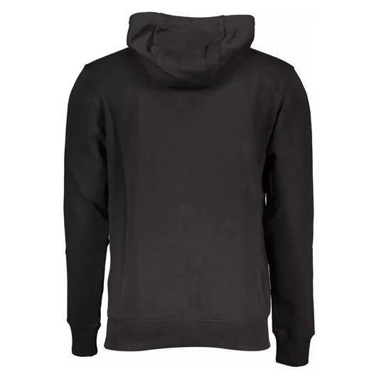 Tommy Hilfiger Black Cotton Men Sweater Tommy Hilfiger