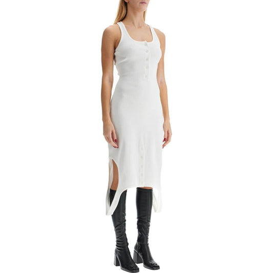 Courreges pleat dress with midi length