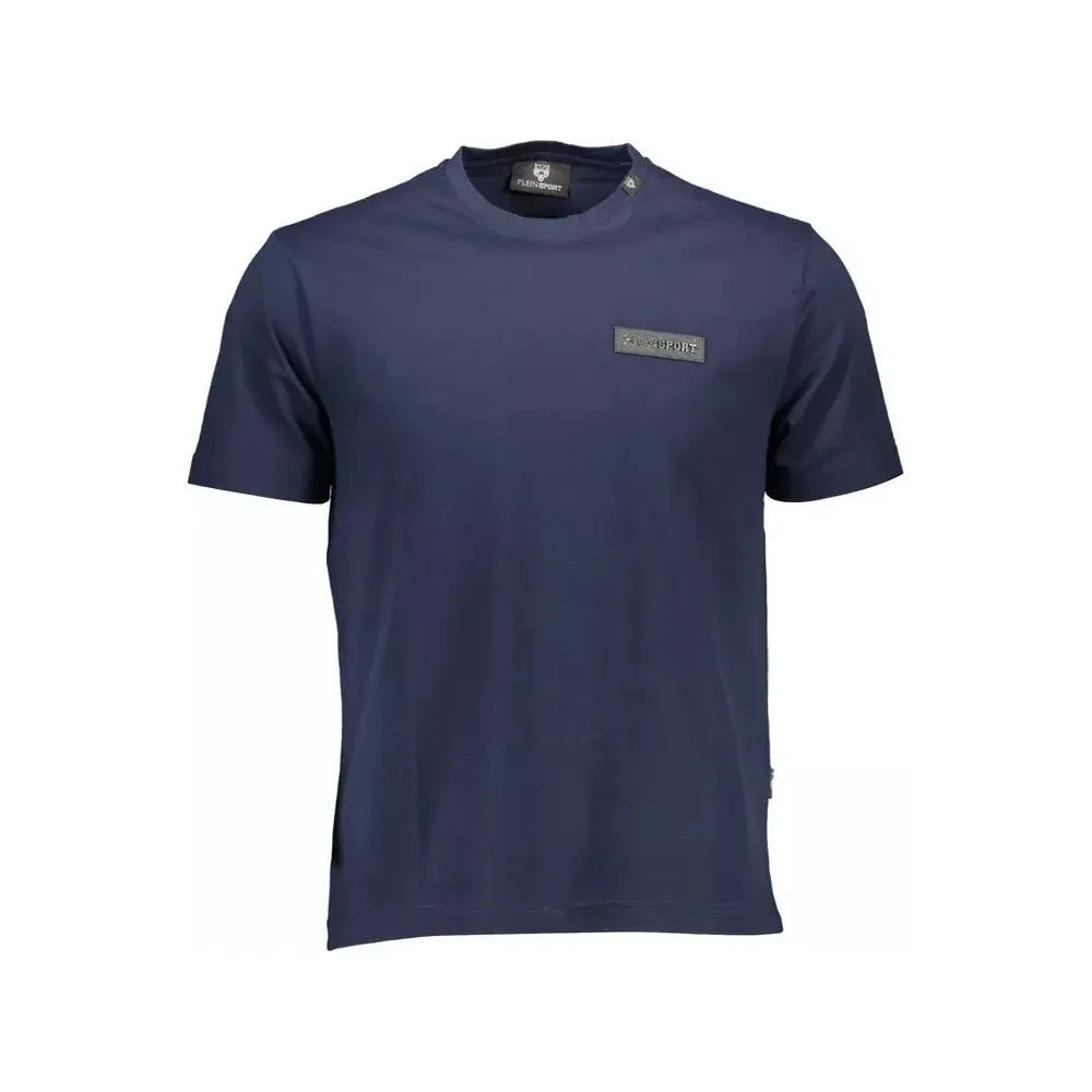 Plein Sport Electrify Your Wardrobe with the Sleek Blue Tee Plein Sport