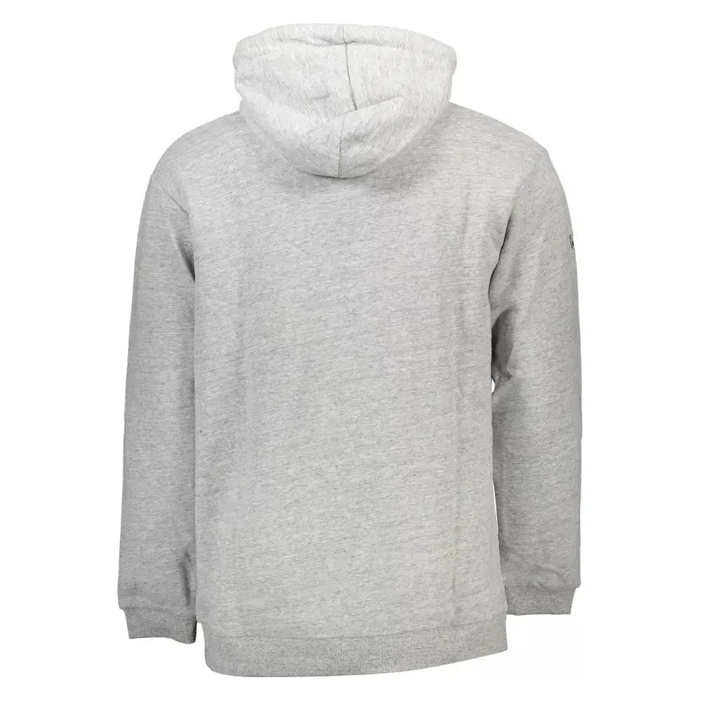 Superdry Chic Gray Hooded Long-Sleeve Sweatshirt Superdry