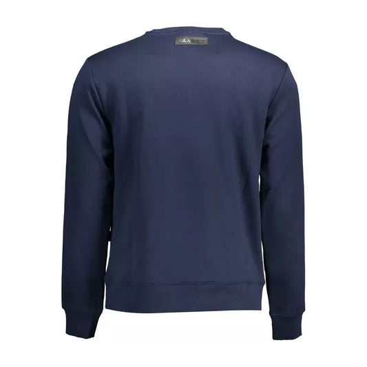 Plein Sport Athletic Blue Long-Sleeved Sweatshirt Plein Sport