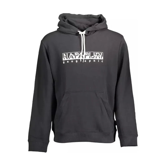 Napapijri Sleek Hooded Zip-Pocket Sweatshirt Napapijri