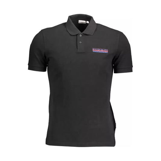 Napapijri Sleek Cotton Polo with Timeless Appeal Napapijri