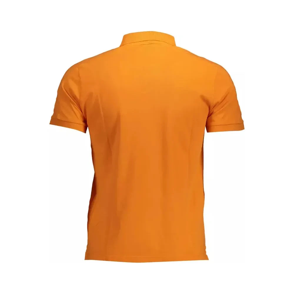 North Sails Sunset Orange Short-Sleeved Polo Shirt North Sails