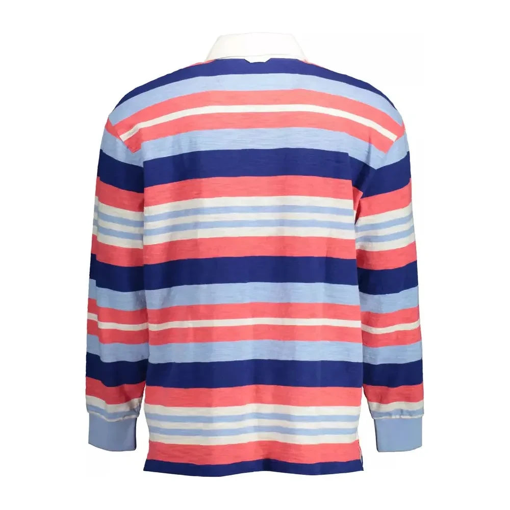 Gant Sophisticated Long-Sleeve Polo with Contrast Details Gant