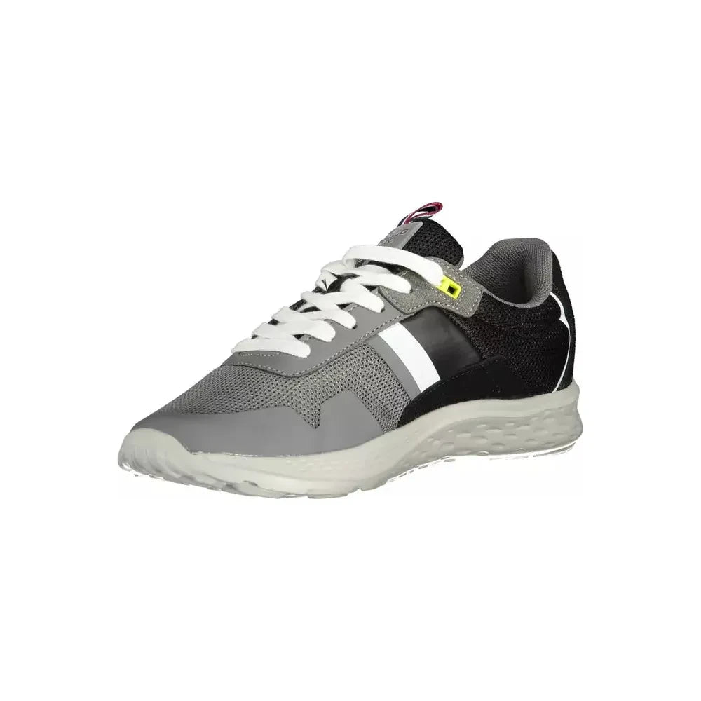 U.S. POLO ASSN. Sophisticated Gray Lace-Up Sports Sneakers U.S. POLO ASSN.