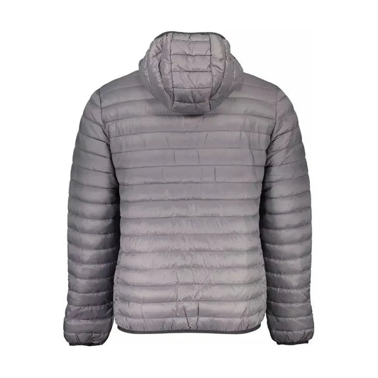 North Sails Sleek Hooded Polyamide Jacket in Gray North Sails