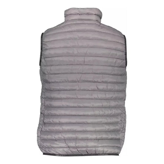 North Sails Sleek Sleeveless Gray Polyamide Vest North Sails