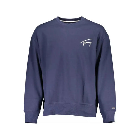 Tommy Hilfiger Chic Blue Embroidered Sweatshirt Tommy Hilfiger