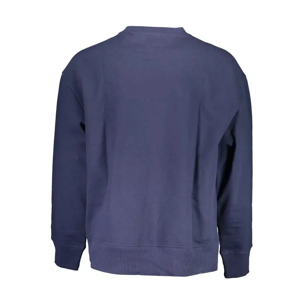 Tommy Hilfiger Chic Blue Embroidered Sweatshirt Tommy Hilfiger