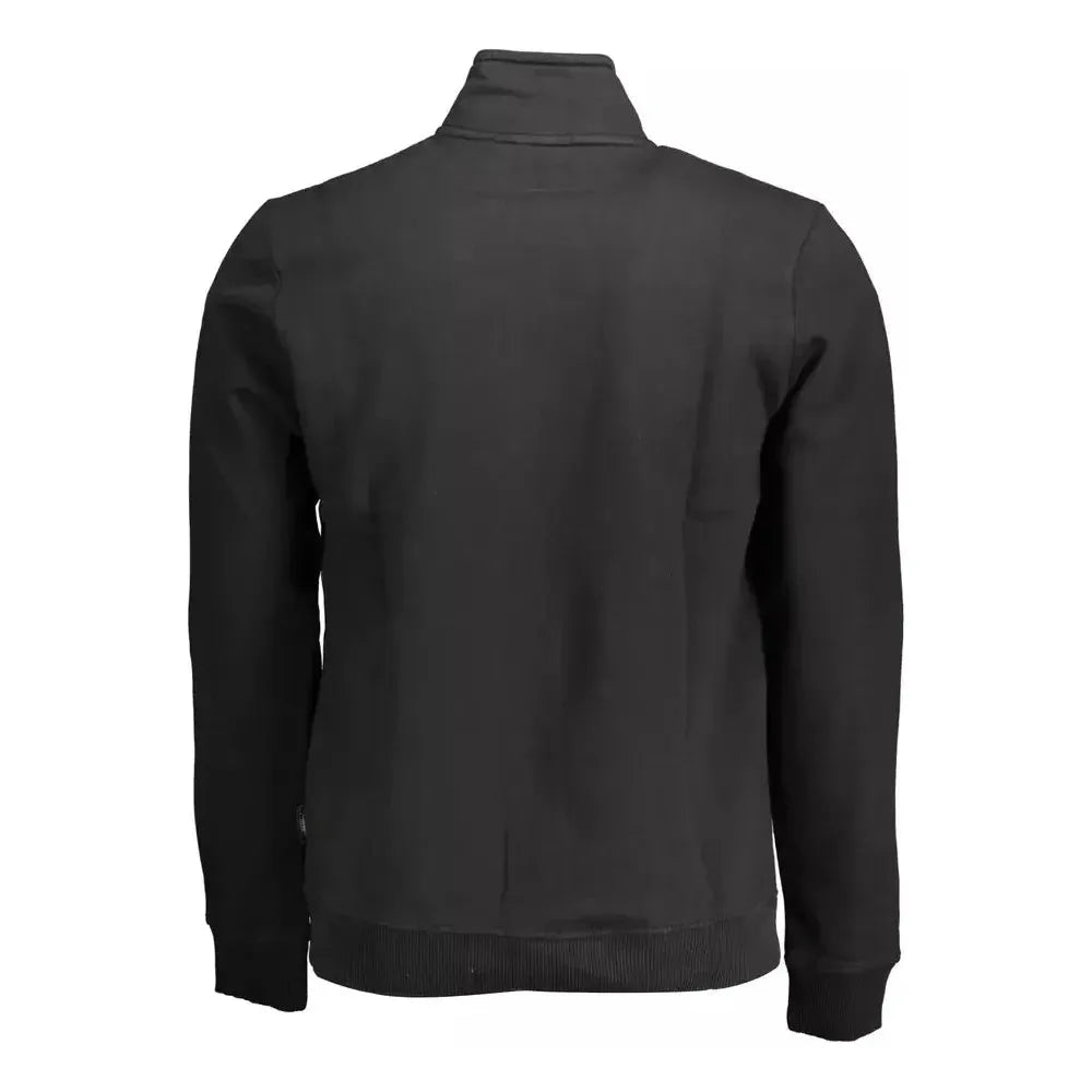 Napapijri Sleek Embroidered Zip Sweatshirt Napapijri