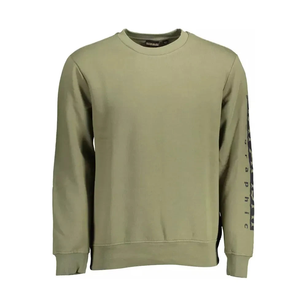 Napapijri Emerald Casual Cotton-Blend Sweater Napapijri