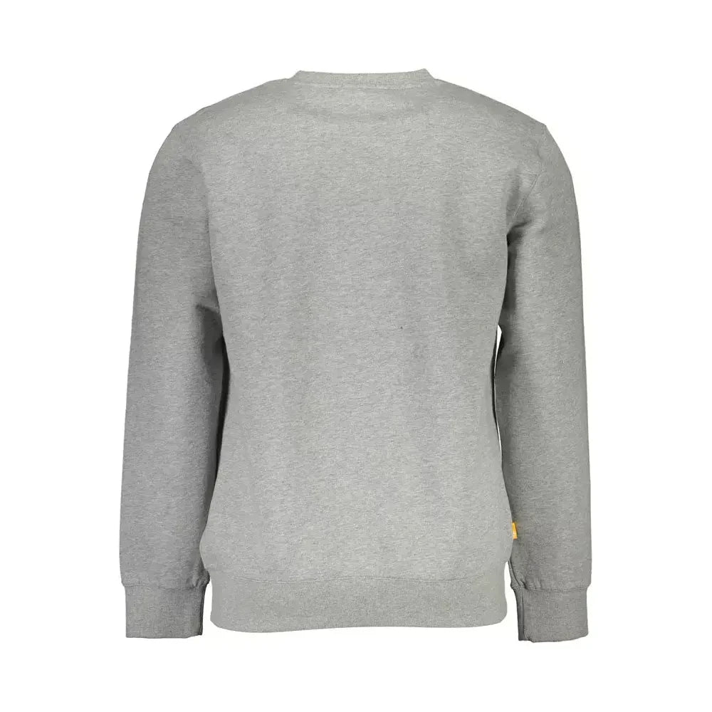 Timberland Gray Cotton Men Sweater