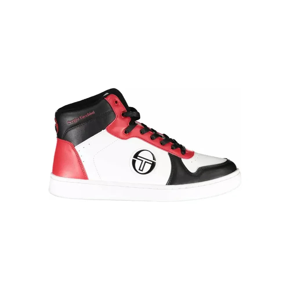 Sergio Tacchini Elevate Your Game with High-Top White Sneakers Sergio Tacchini