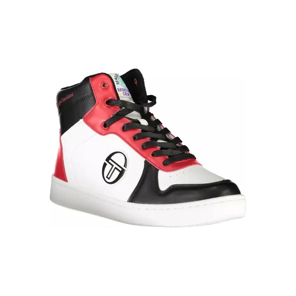 Sergio Tacchini Elevate Your Game with High-Top White Sneakers Sergio Tacchini