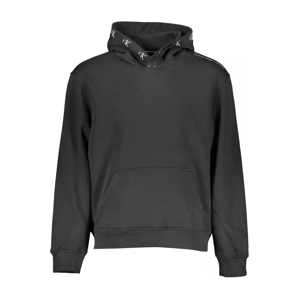 Calvin Klein Sleek Hooded Sweatshirt with Contrasting Logo Calvin Klein