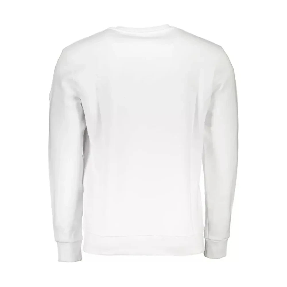 North Sails Elegant White Crew Neck Sweater North Sails