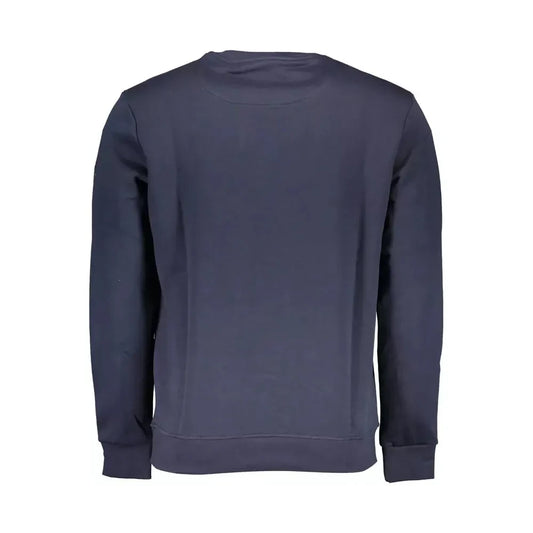 North Sails Blue Cotton Men Sweater North Sails