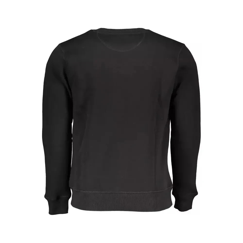 North Sails Elevated Casual Black Sweatshirt with Print North Sails