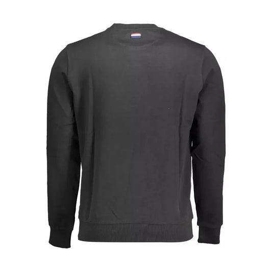 U.S. POLO ASSN. Black Cotton Men Sweater U.S. POLO ASSN.