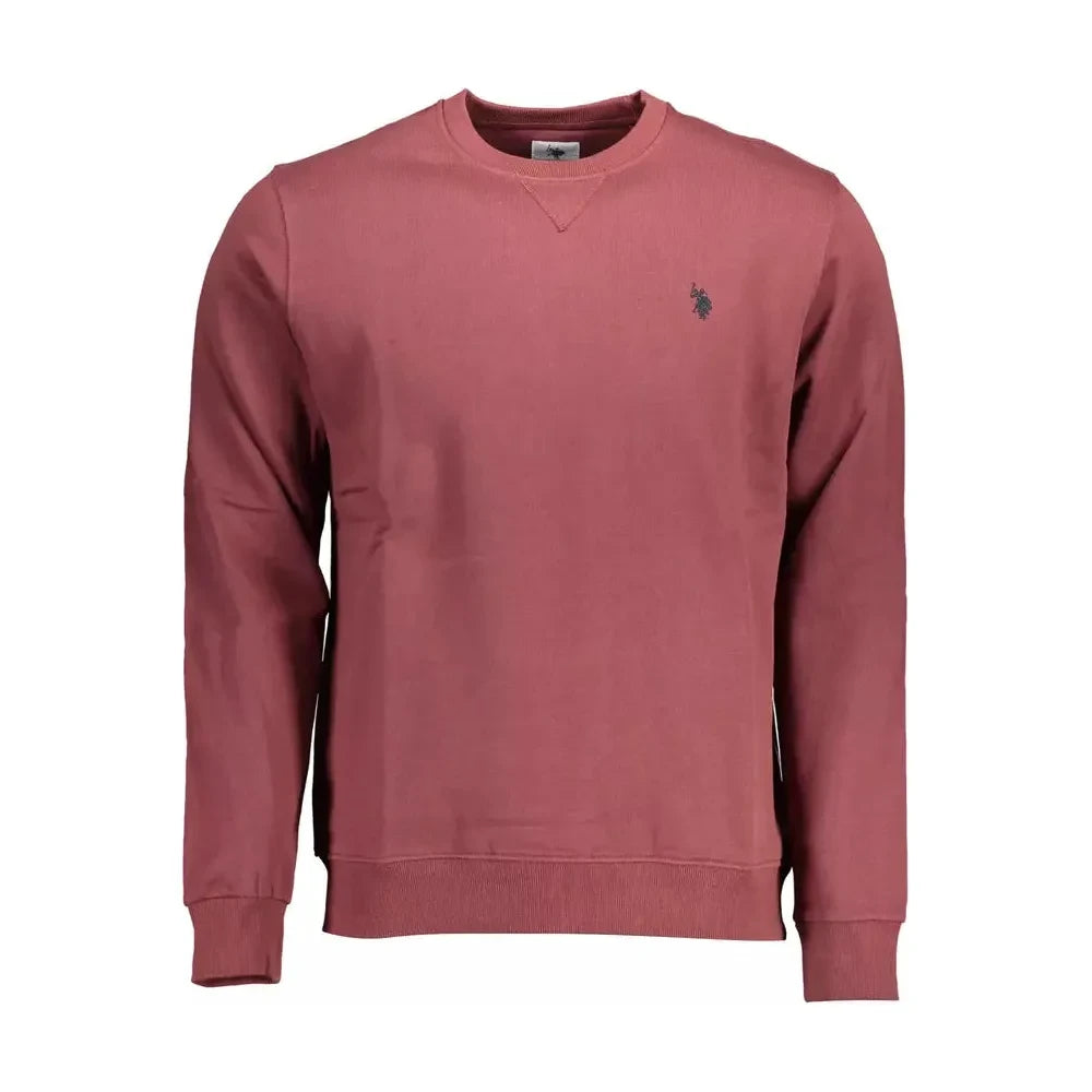 U.S. POLO ASSN. Purple Cotton Round Neck Sweater U.S. POLO ASSN.