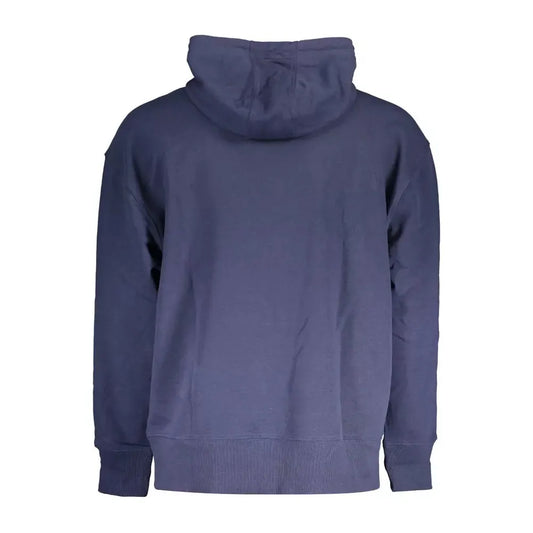 Tommy Hilfiger Blue Cotton Men Sweater Tommy Hilfiger