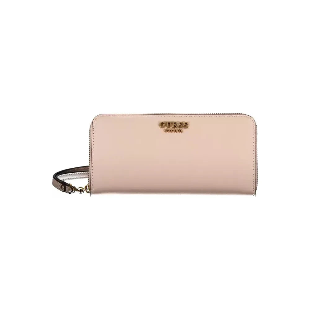 Guess Jeans Elegant Pink Multipurpose Ladies' Wallet Guess Jeans