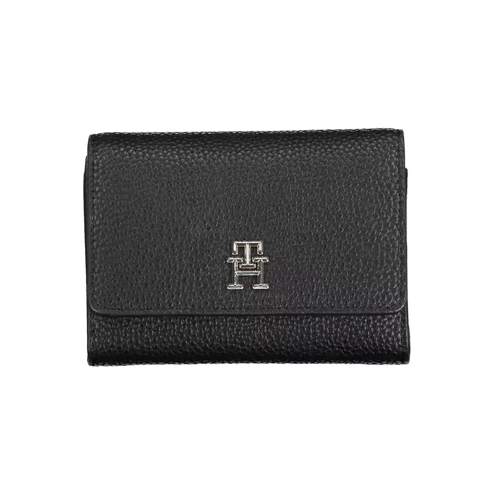 Tommy Hilfiger Black Polyethylene Women Wallet