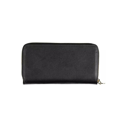 Tommy Hilfiger Elegant Black Polyethylene Wallet Tommy Hilfiger