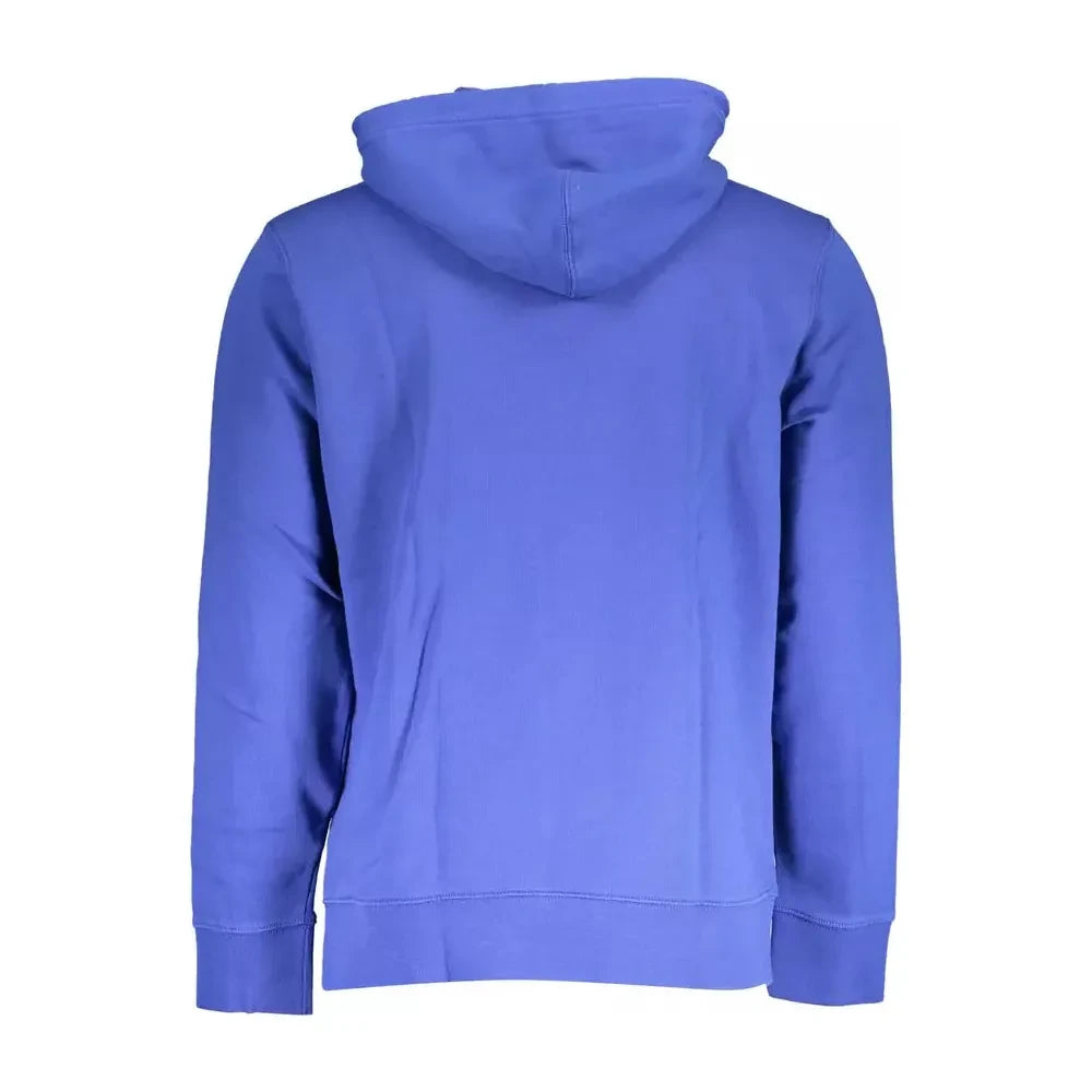 Levi's Chic Blue Cotton Hooded Sweatshirt Levi's