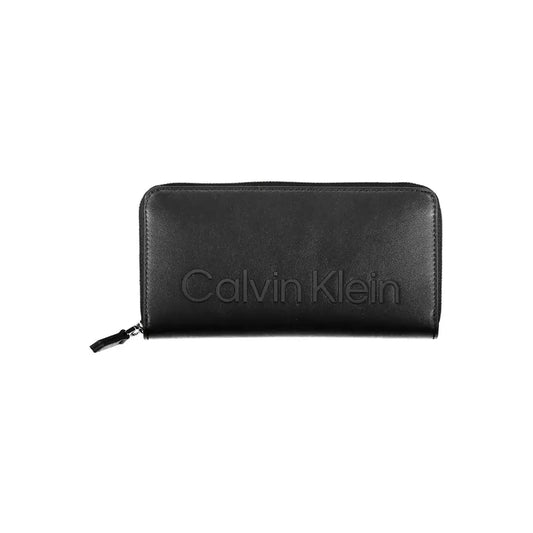 Calvin Klein Chic Black Polyethylene Wallet with RFID Block Calvin Klein